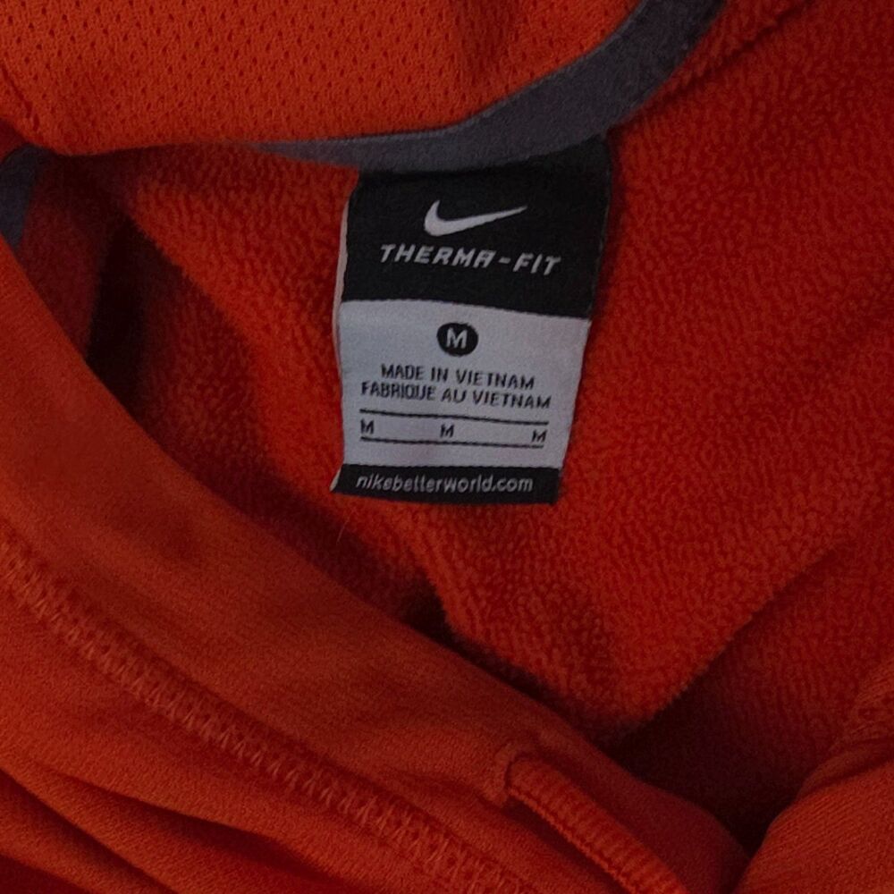 Nike Oklahoma State OSU Cowboys Hoodie Mens M Therma-Fit NCAA Football Free Ship - Picture 12 of 13